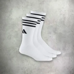 Adidas Crew Socks White (3-Pack)