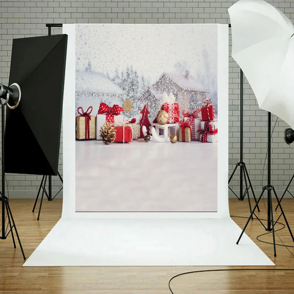 Baby Kids Christmas Gifts Background Photography Backdrops Photo Studio Props