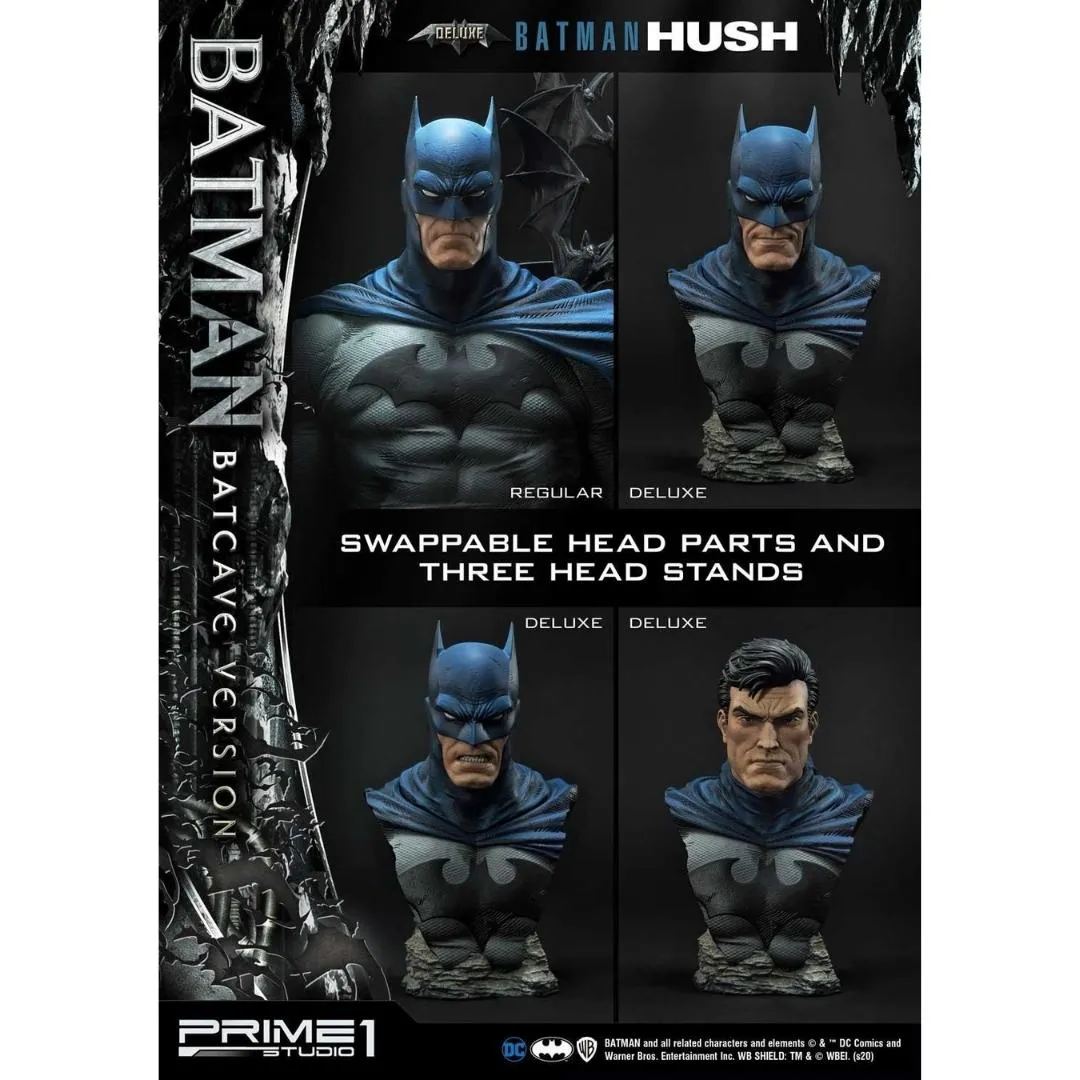 Batman Hush Batcave Black Deluxe Version Statue by Prime 1 Studio