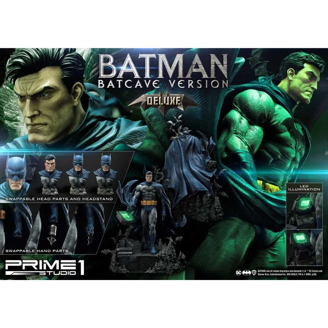 Batman Hush Batcave Black Deluxe Version Statue by Prime 1 Studio