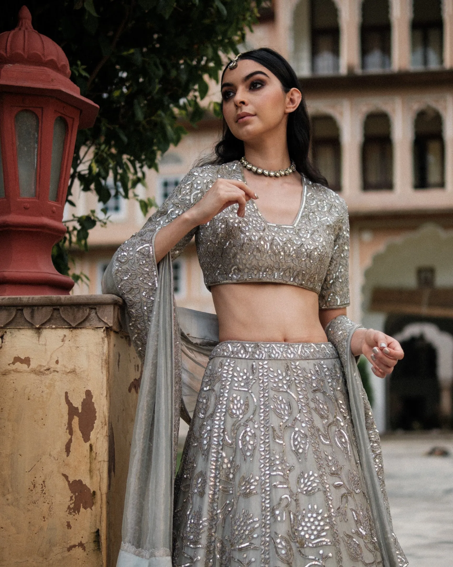 Bedouin Henna Lehenga Set