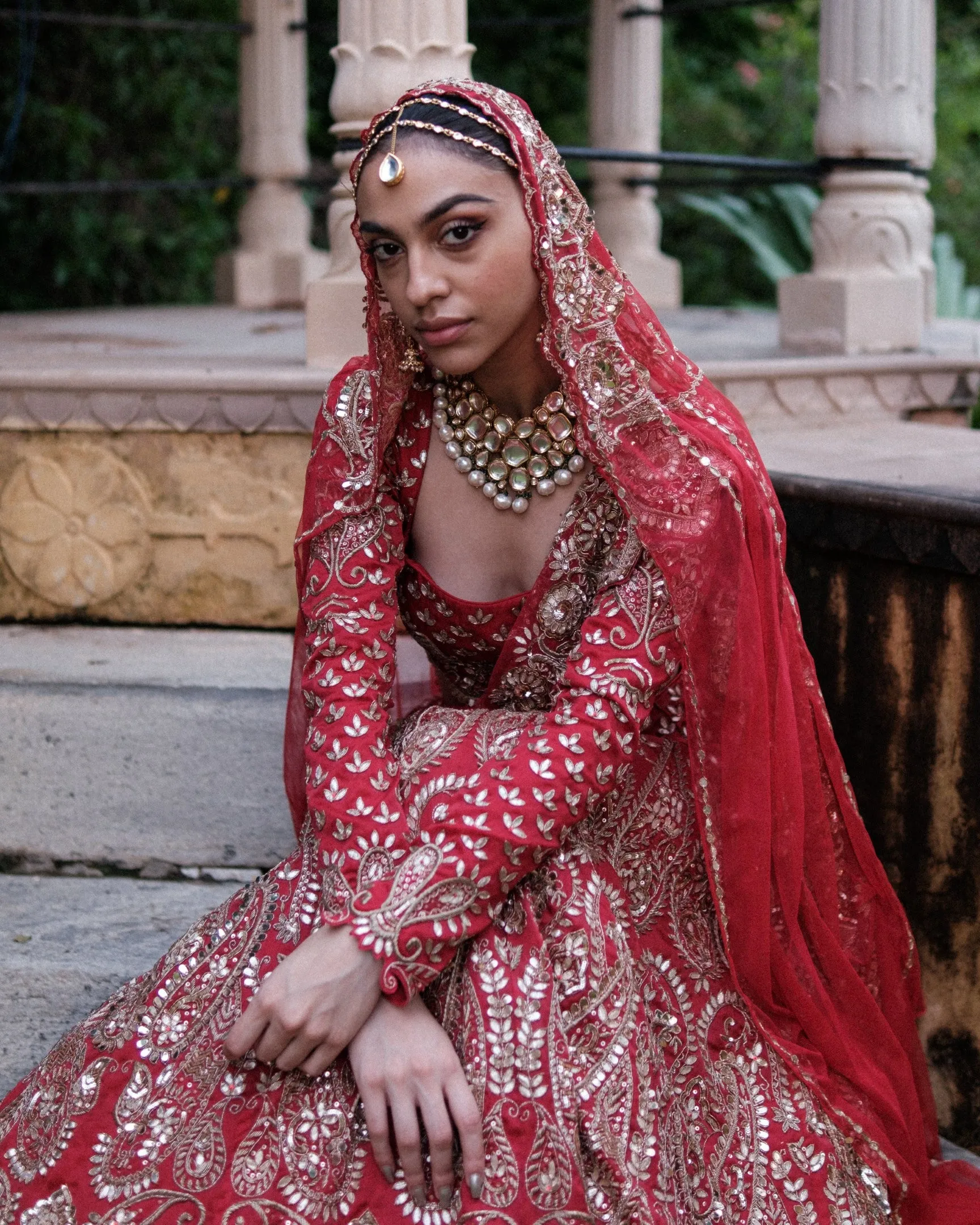 Bridal Henna Lehenga Set