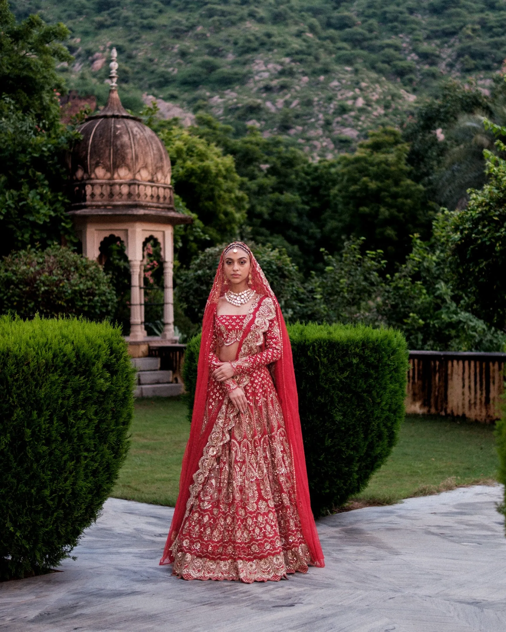 Bridal Henna Lehenga Set