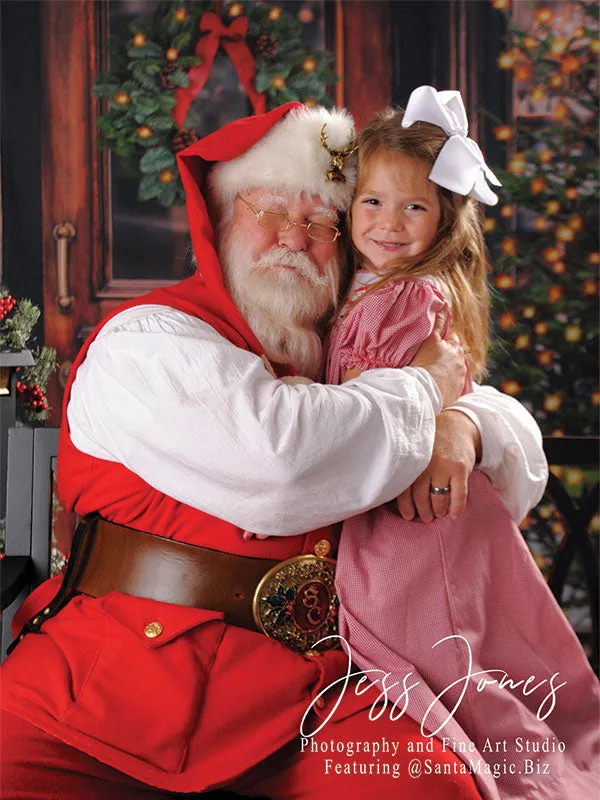 Christmas Market Printed Photo Backdrop