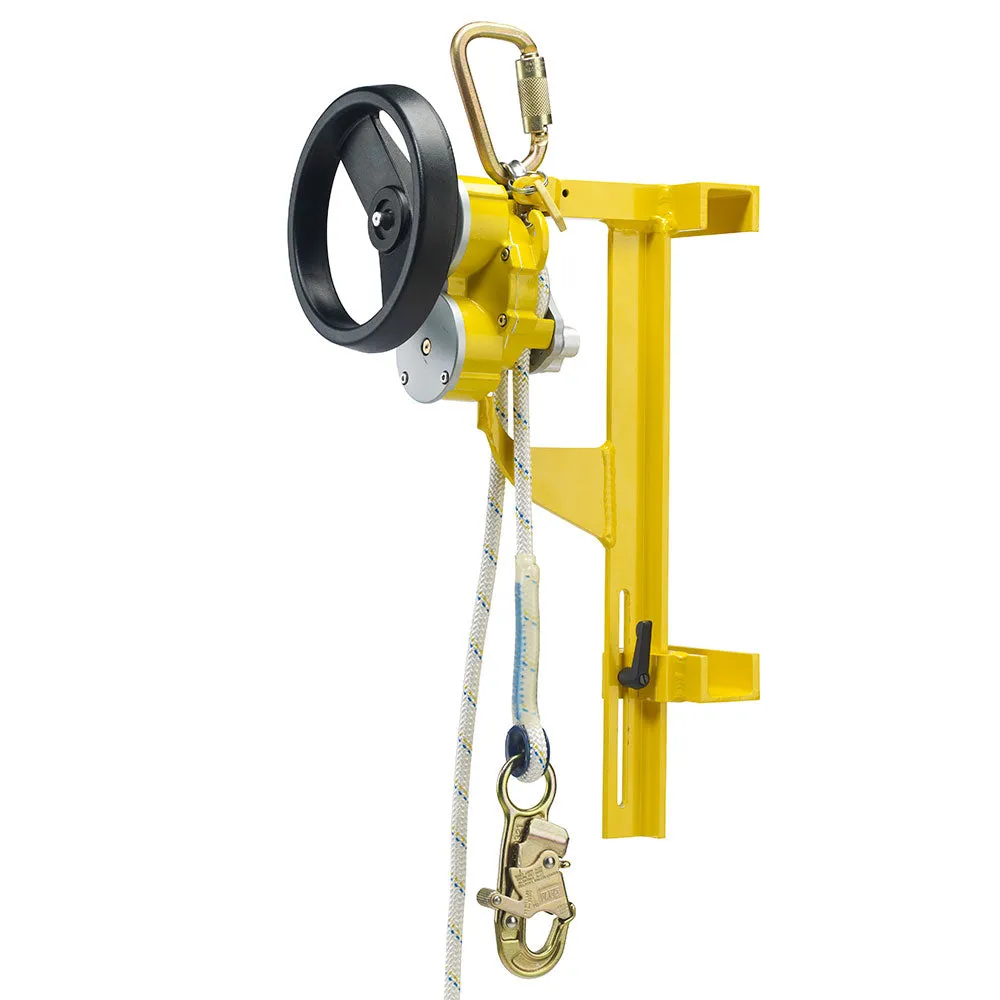 DBI Sala 3327050 50' Rollgliss R550 Rescue and Descent Device, Yellow