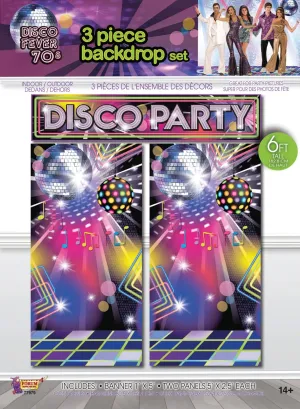 Disco Decor Backdrop