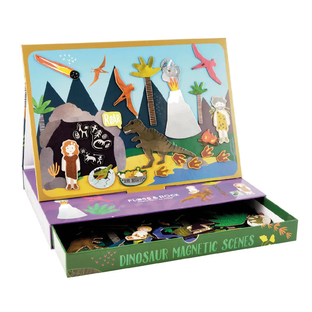 Floss & Rock Magnetic Play Scenes - Dinosaur