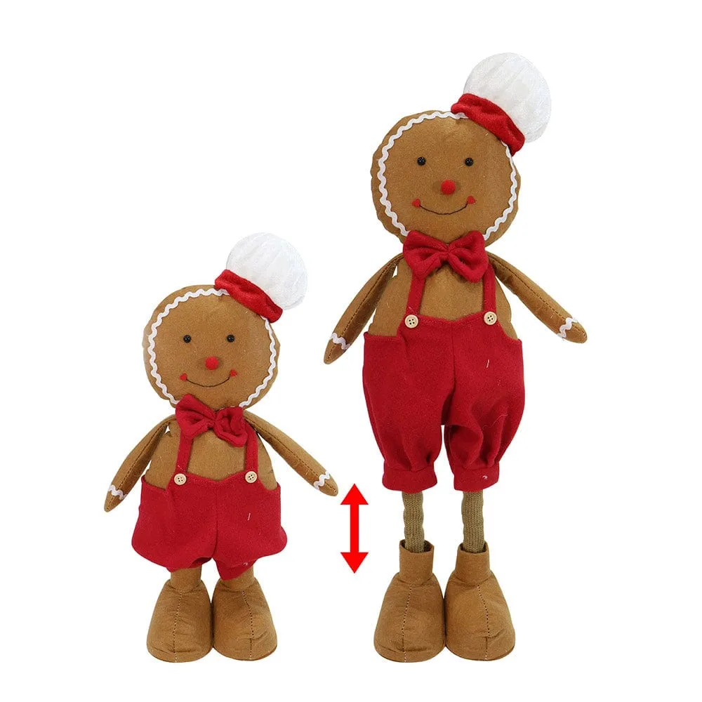 Gingerbread Extendable Figurine Asst (40-60cm)