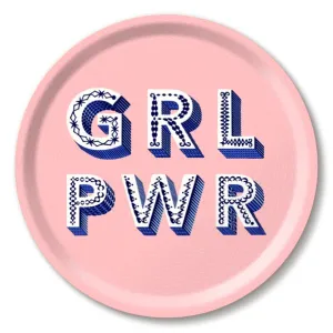 GRL PWR Round Tray