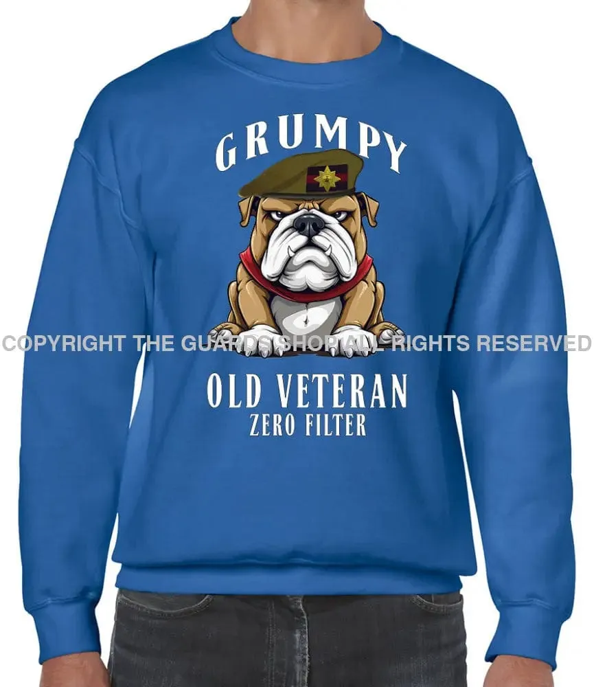 Grumpy Old Irish Guards Veteran Front Printed Sweater