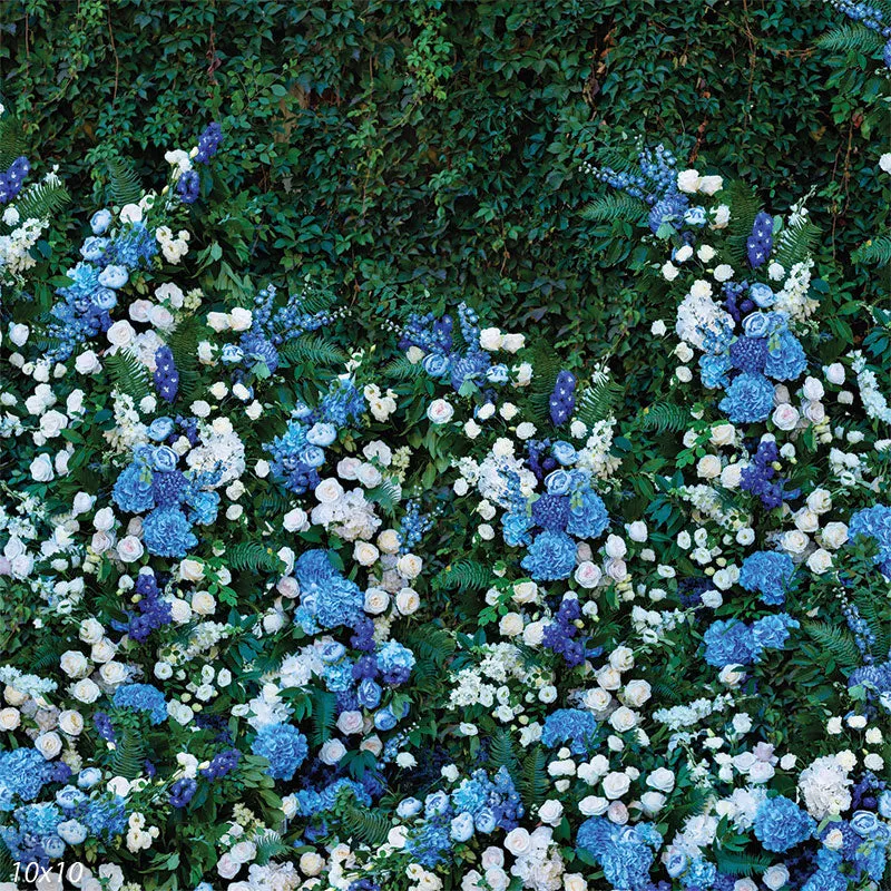 Hydrangea Wall Background