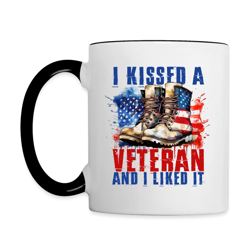 I Kissed A Veteran And I Liked It Coffee Mug