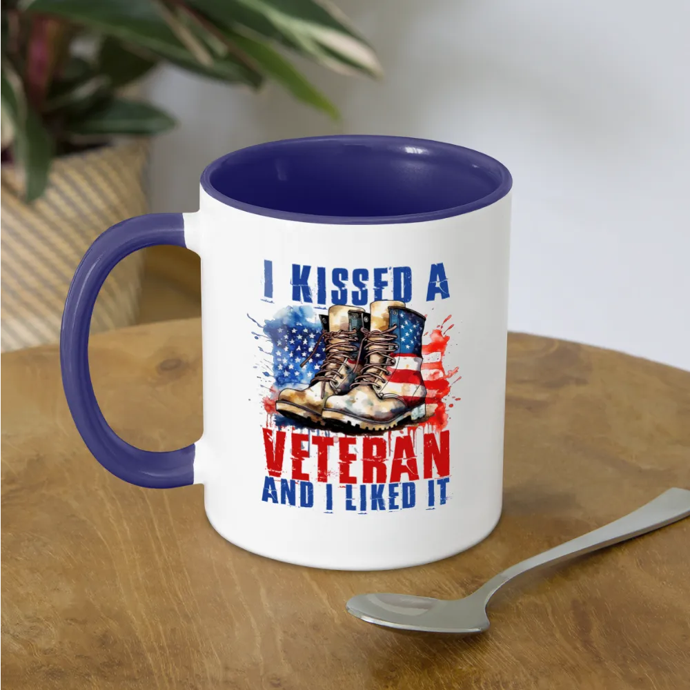 I Kissed A Veteran And I Liked It Coffee Mug