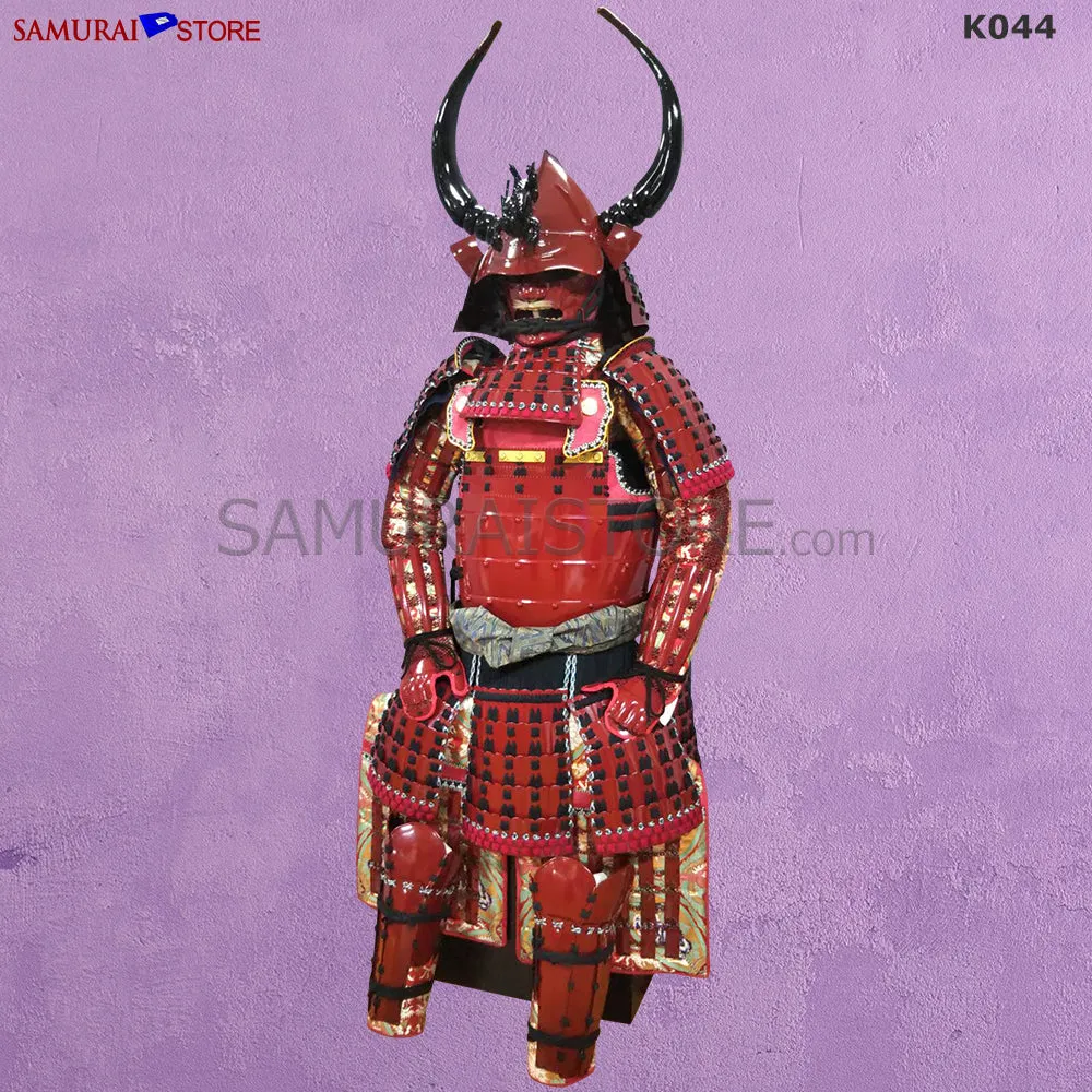 K044 Red Suigyu KAGEMITSU Samurai Armor