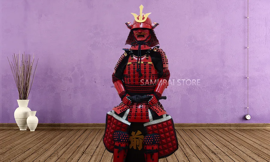 L004 Red Iyozane Armor