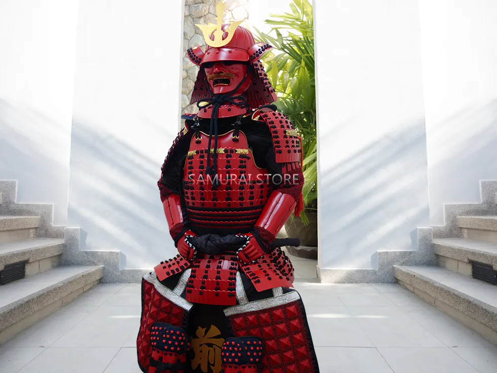 L004 Red Iyozane Armor