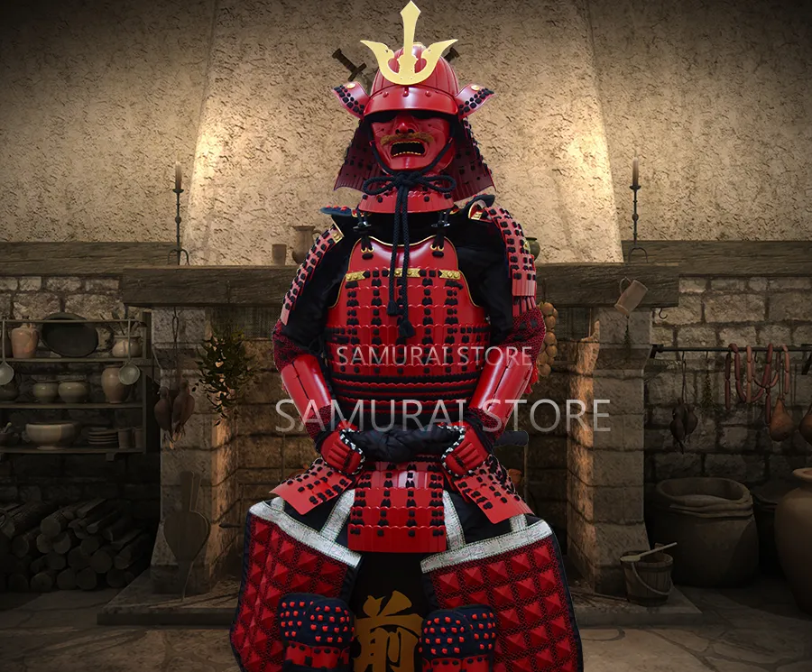 L004 Red Iyozane Armor