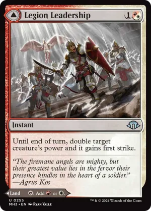 Legion Leadership // Legion Stronghold (MH3-255) - Modern Horizons 3 Foil [Uncommon]