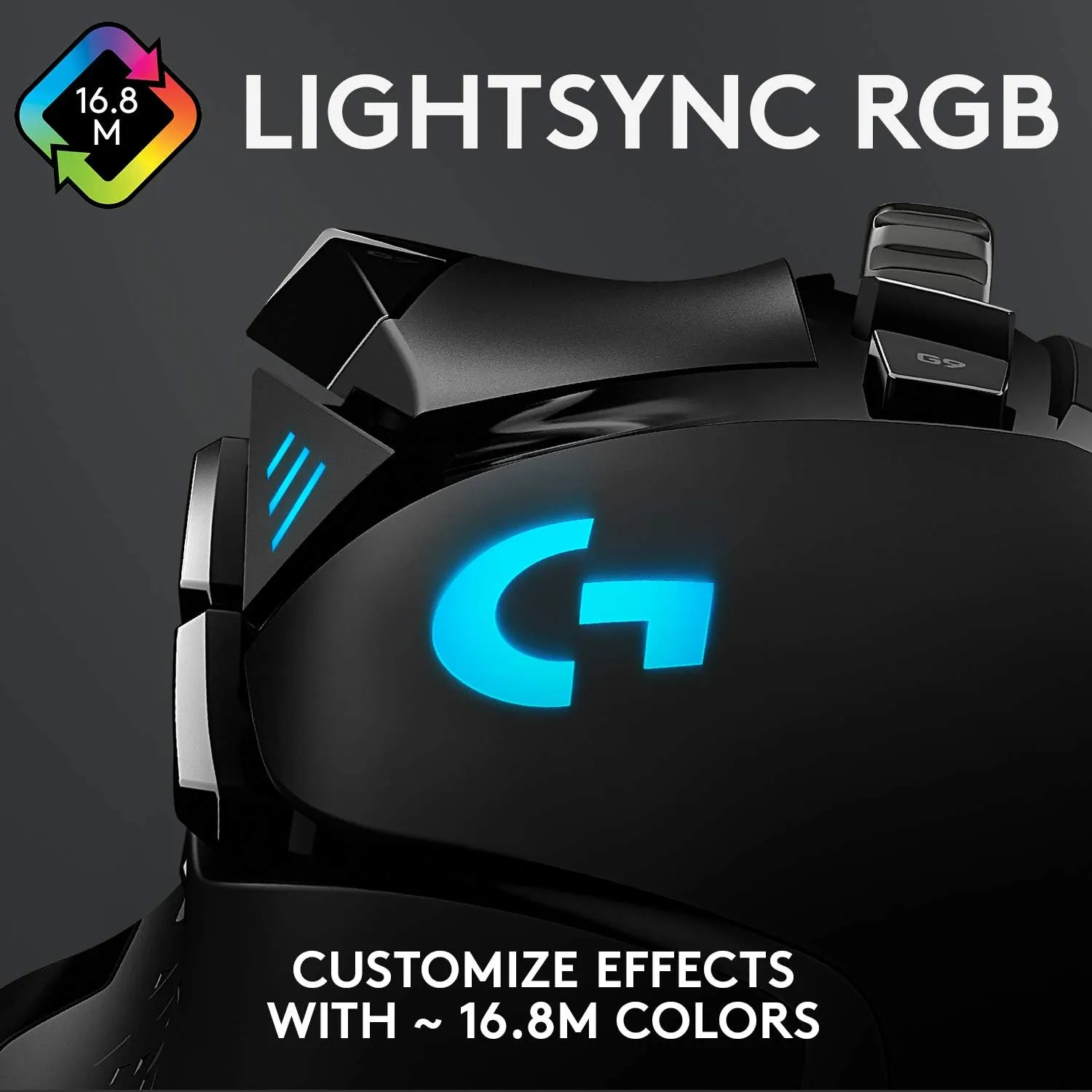 Logitech G502 HERO High Performance Wired Gaming Mouse | HERO 25K Sensor | 25,600 DPI | LightSync RGB