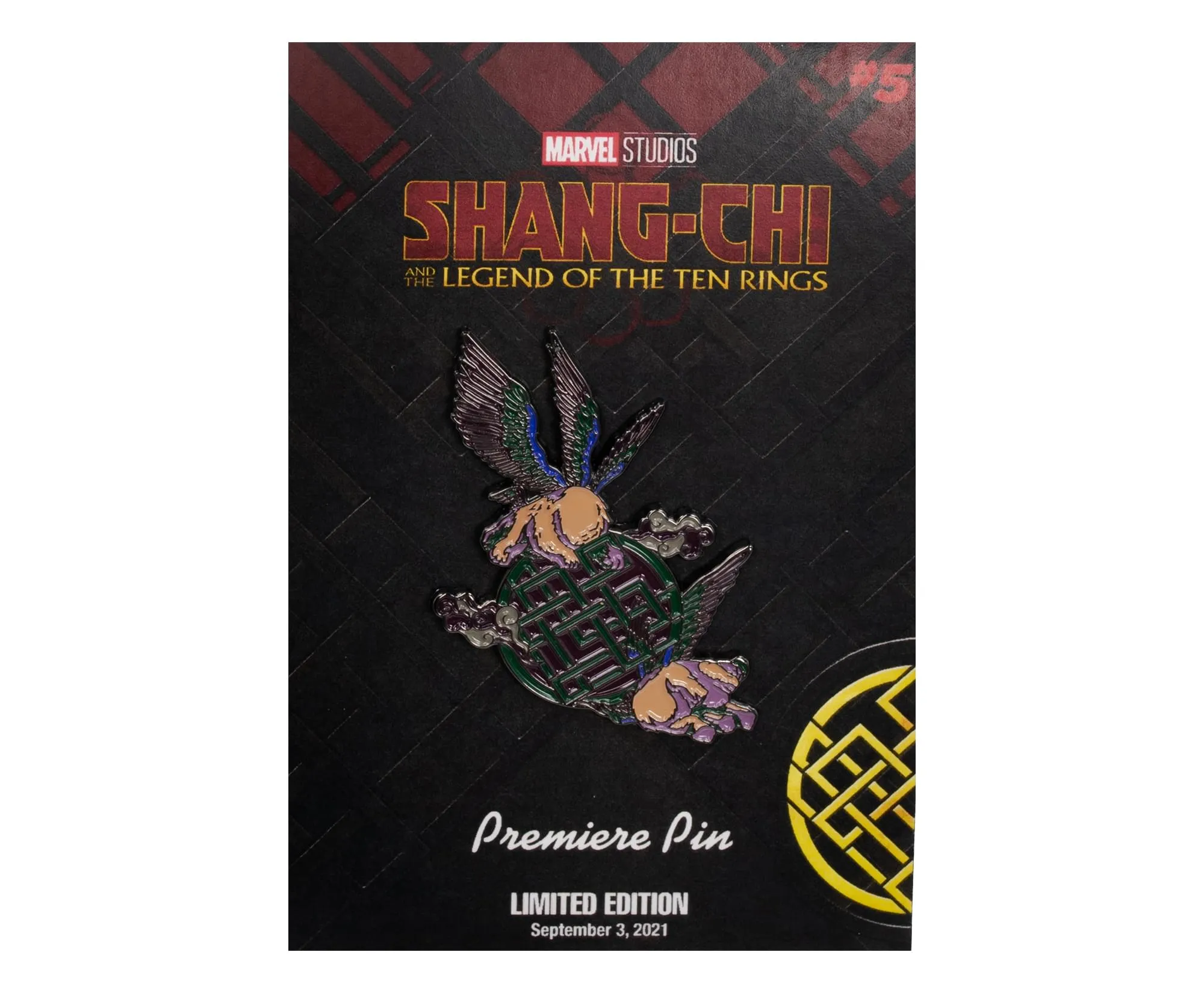 Marvel Studios Shang-Chi and the Legend of the Ten Rings Morris Premiere Pin