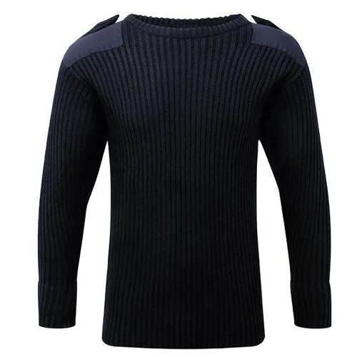 Mens Fort Crew Neck Combat Jumper - 120