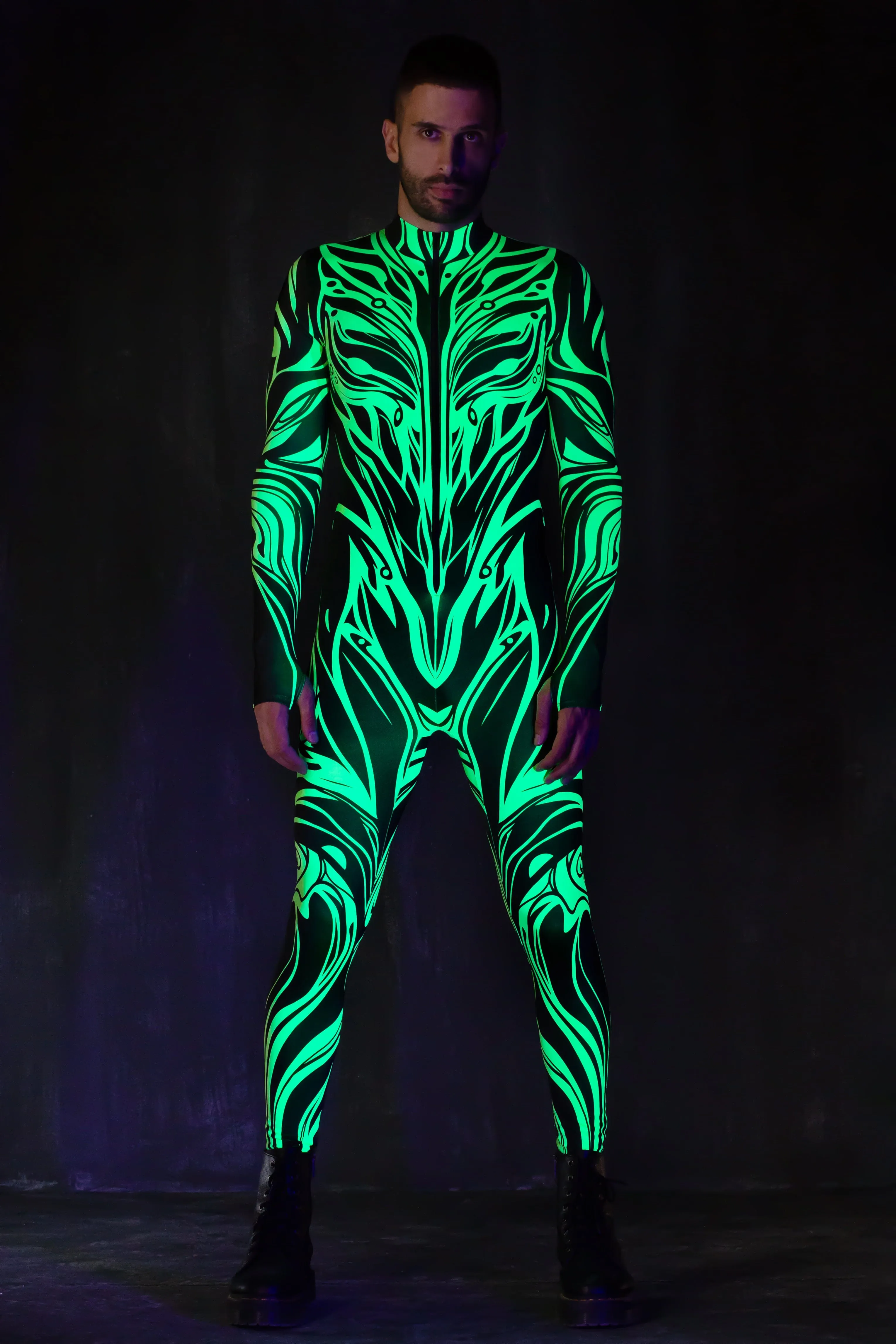 Obscura Green Male Costume