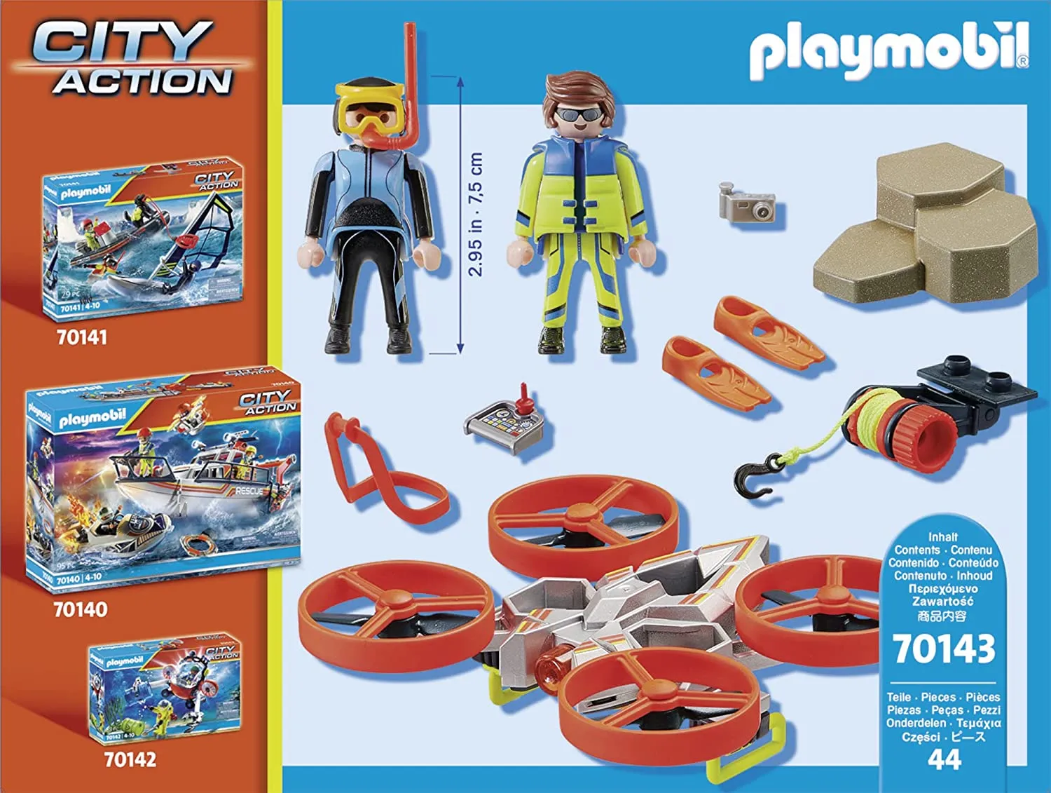 Playmobil Diver Rescue with Drone