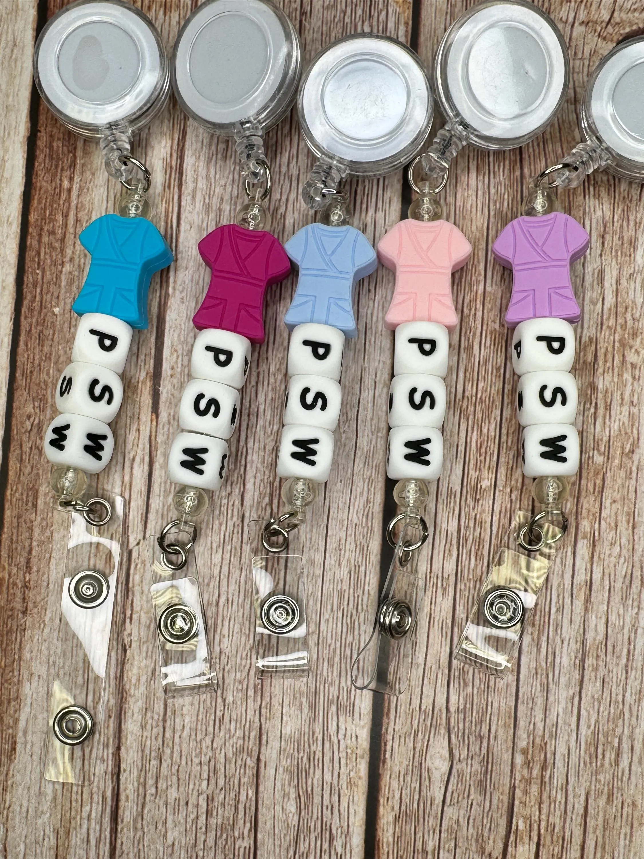 PSW Badge Reels – Stylish, Functional, and Made for Everyday Heroes! Gift for Personal Support Workers