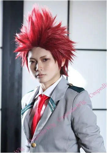 "My Hero Academia" Eijiro Kirishima style cosplay wig