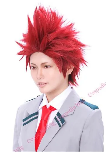 "My Hero Academia" Eijiro Kirishima style cosplay wig