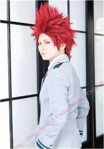 "My Hero Academia" Eijiro Kirishima style cosplay wig