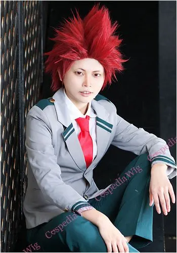 "My Hero Academia" Eijiro Kirishima style cosplay wig