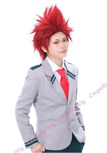 "My Hero Academia" Eijiro Kirishima style cosplay wig