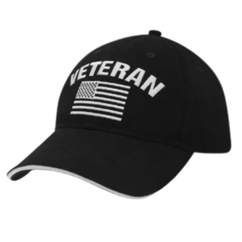 Rothco Veteran Low Profile Cap | Black