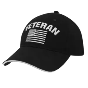 Rothco Veteran Low Profile Cap | Black