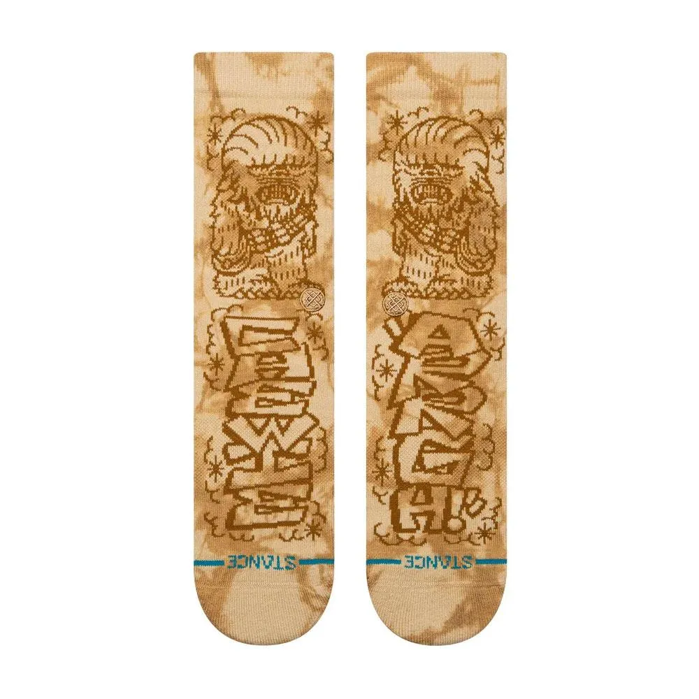 Stance DJ Chewie Crew Socks - Sand - Large