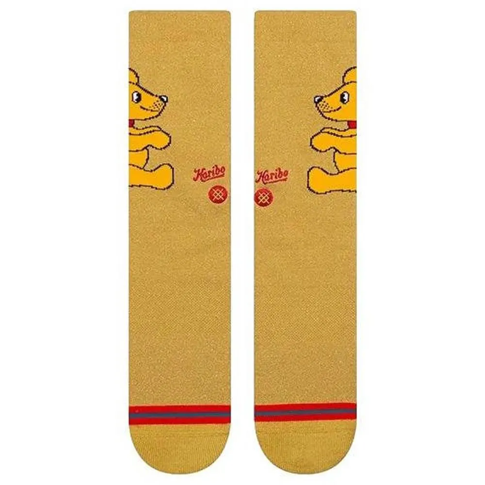 Stance Haribo Gummie Bear Socks - Gold