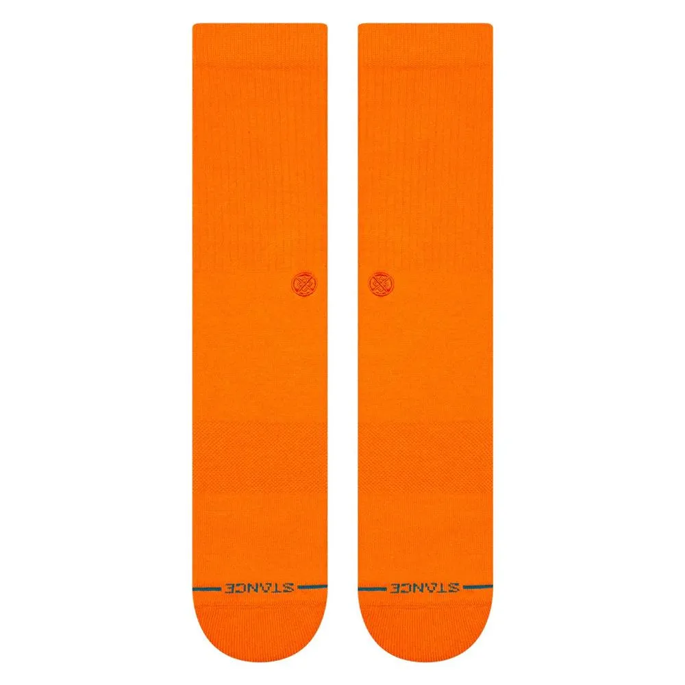 Stance Icon Socks - Orange - Large