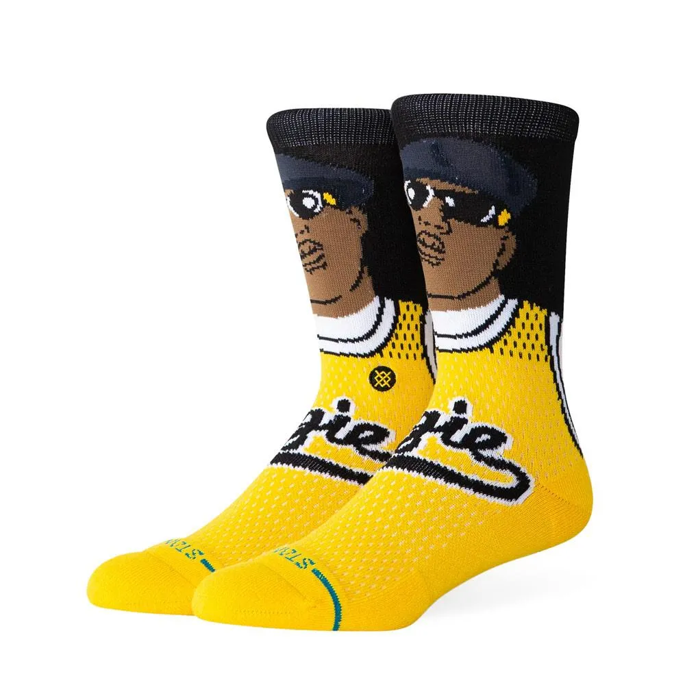 Stance Juicy Crew Socks - Yellow - Large