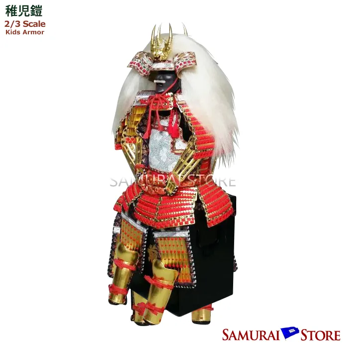 TAKEDA SHINGEN Children's Armor (Genuine Gold Leaves)