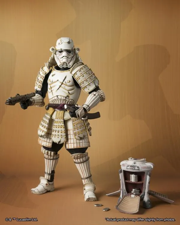 Tamashii Nations Movie Realization Star Wars The Mandalorian Mei Sho Ashigaru Stormtrooper (Remnant) Action Figure