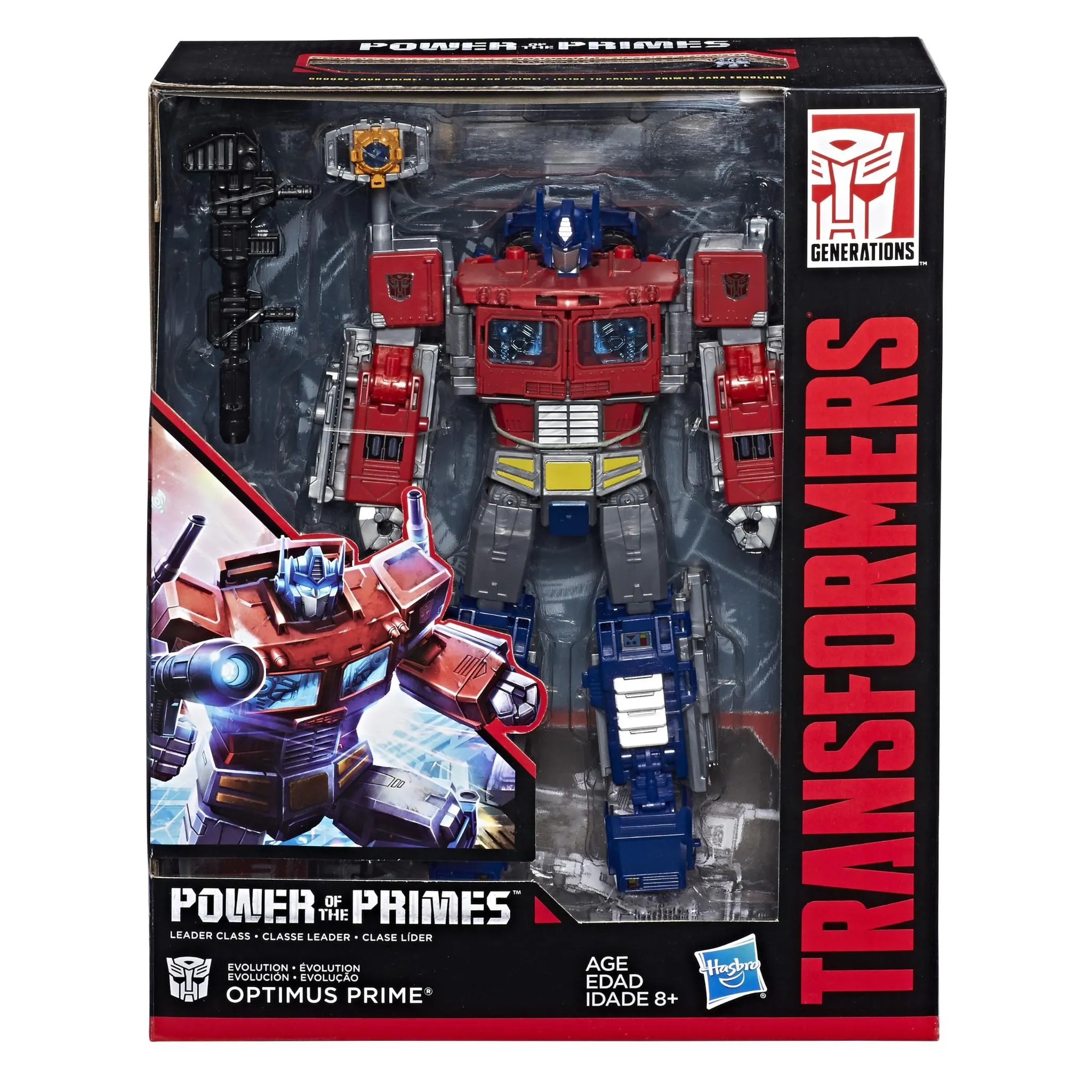 Transformers - Generations: Power Of the Primes Evolution Optimus Prime Figure