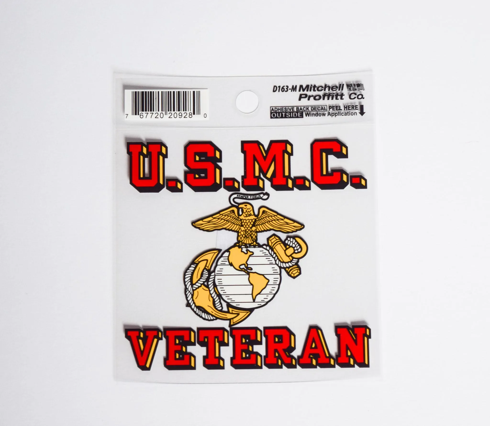 U.S.M.C EGA Veteran Decal