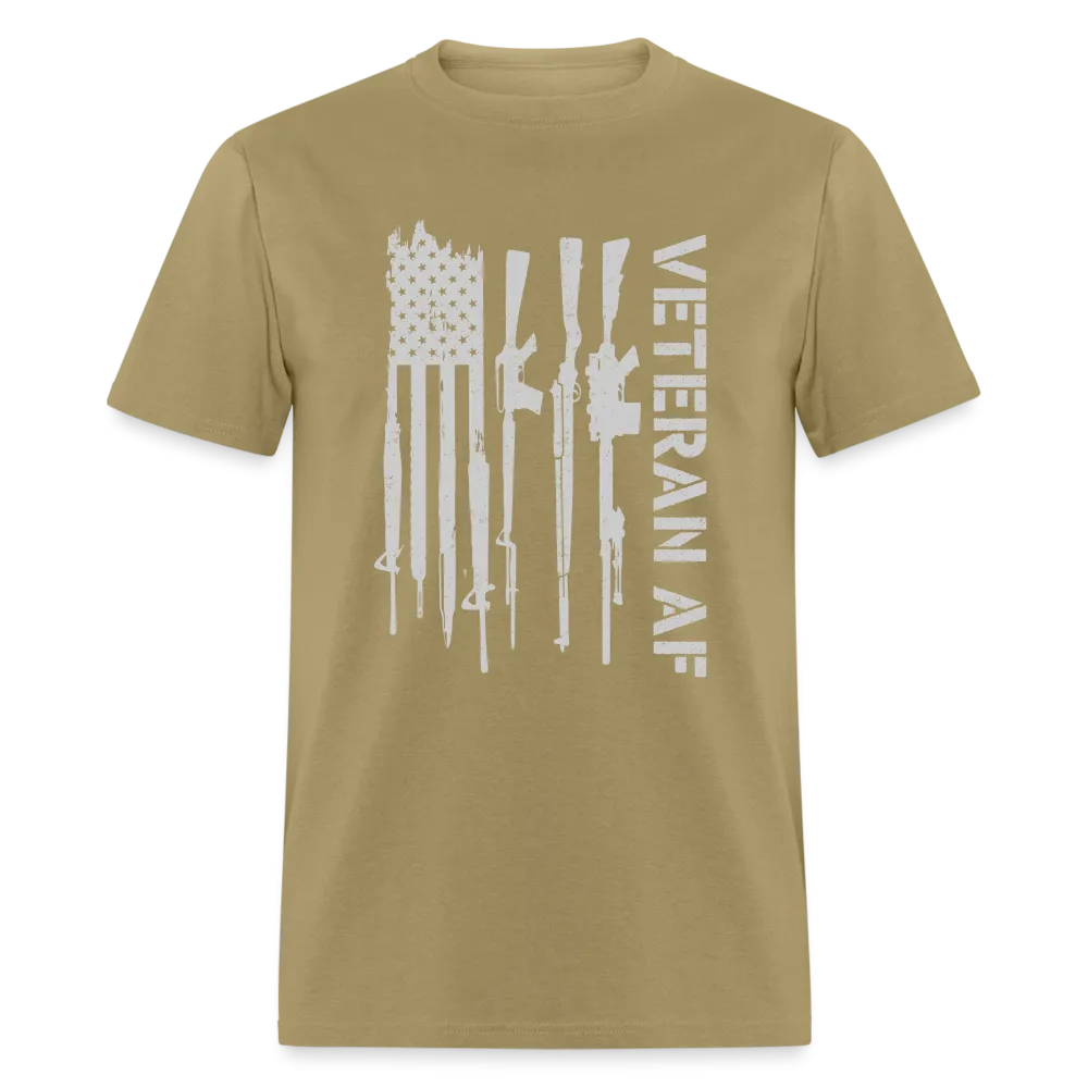 Veteran AF (with Flag) T-Shirt