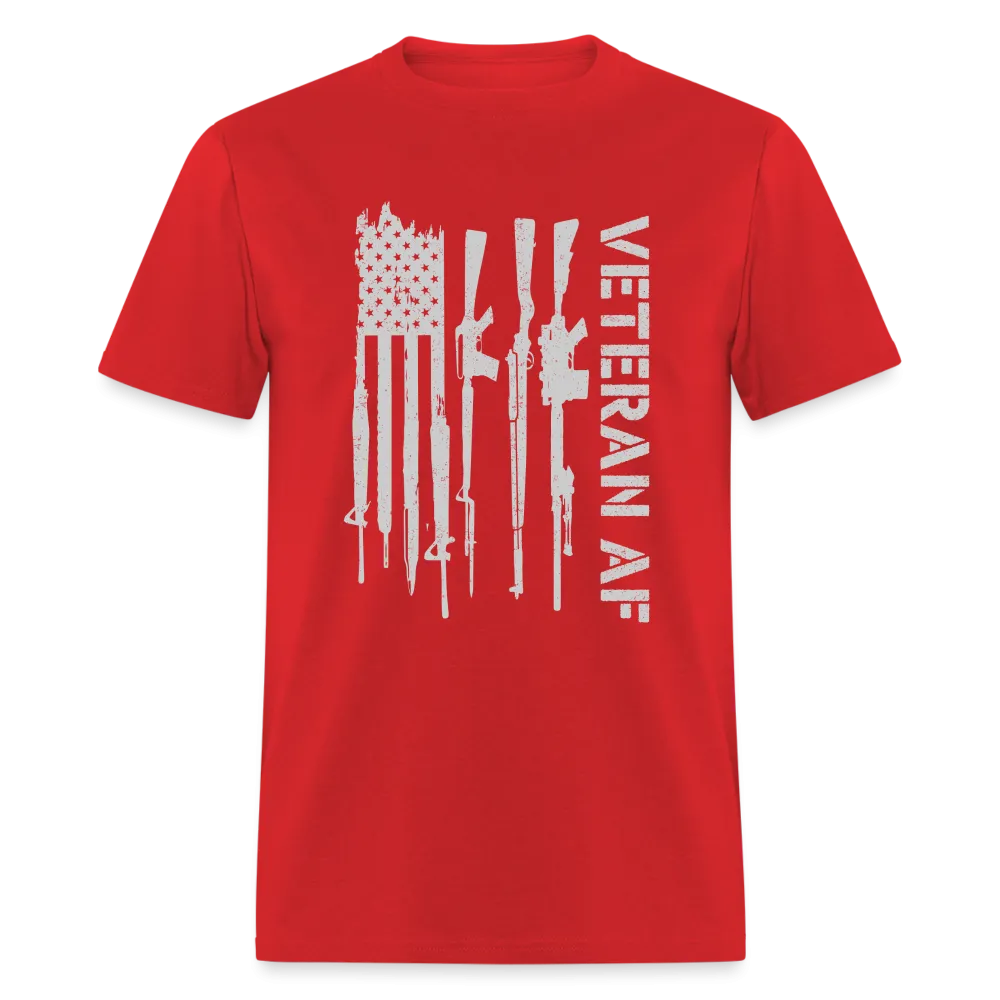 Veteran AF (with Flag) T-Shirt