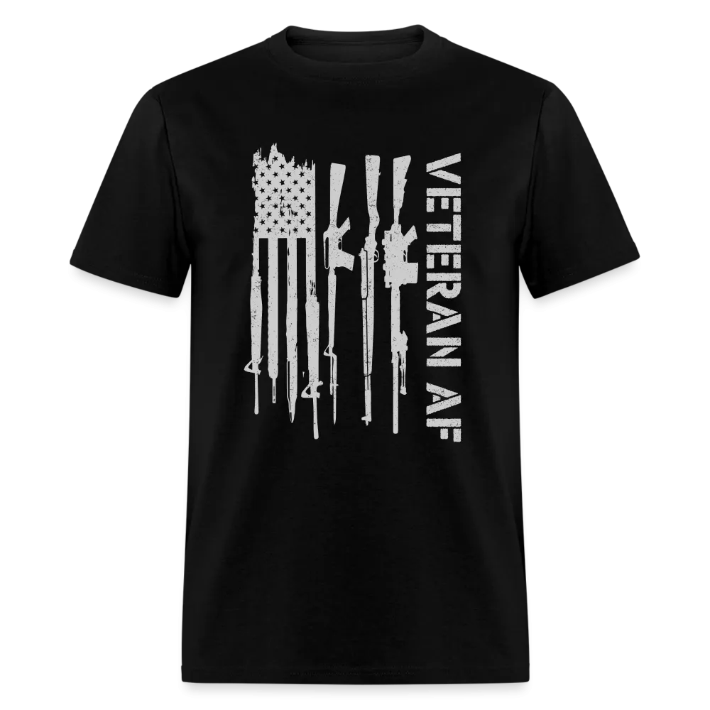 Veteran AF (with Flag) T-Shirt