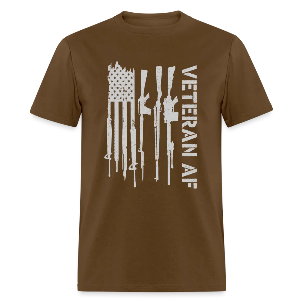 Veteran AF (with Flag) T-Shirt