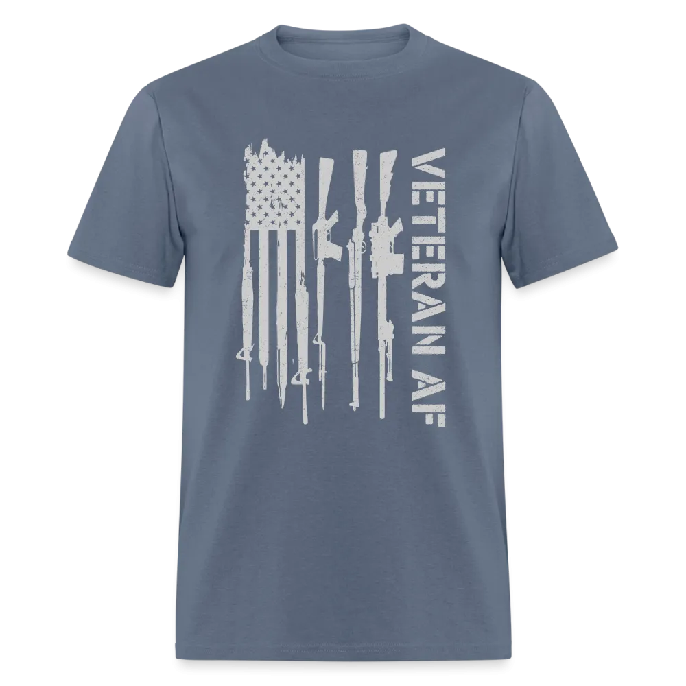 Veteran AF (with Flag) T-Shirt