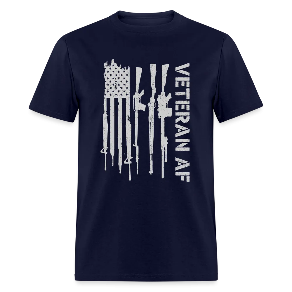 Veteran AF (with Flag) T-Shirt