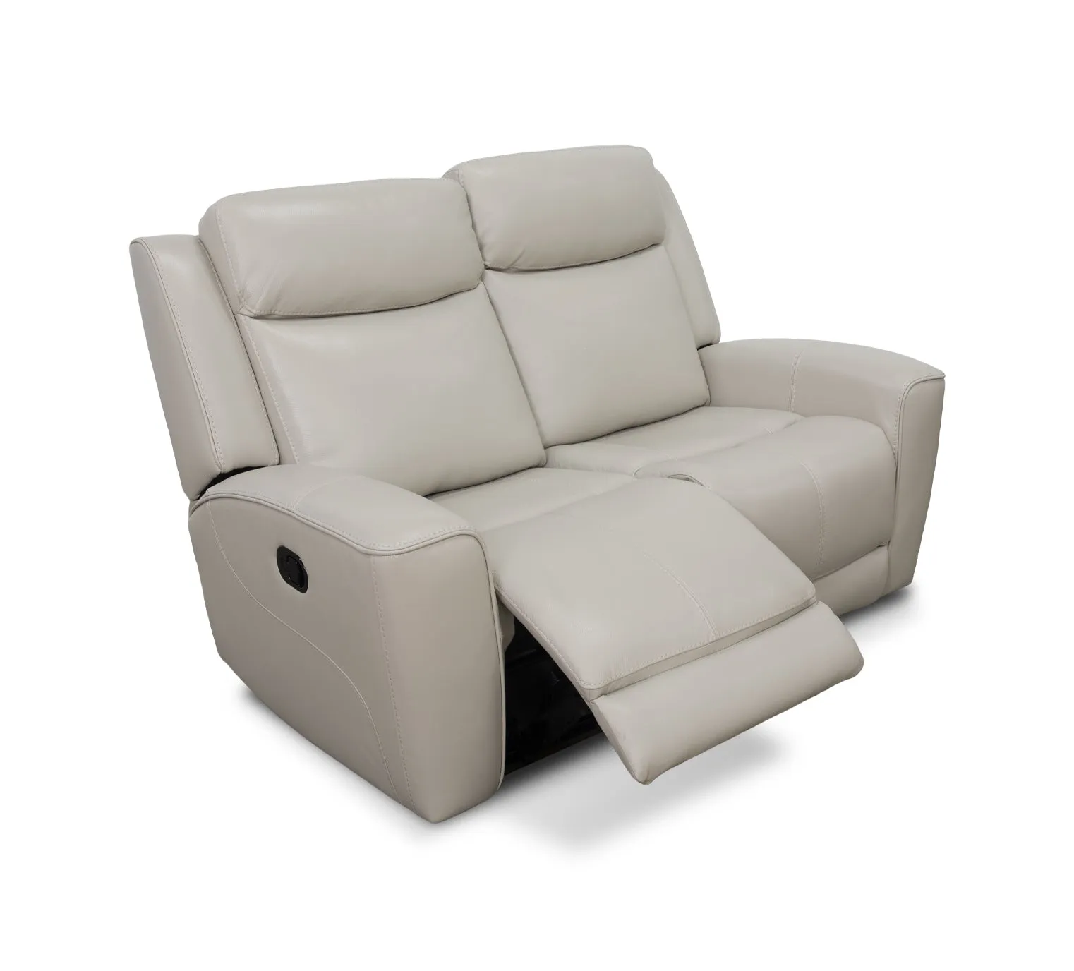 Willow Leather Reclining Loveseat